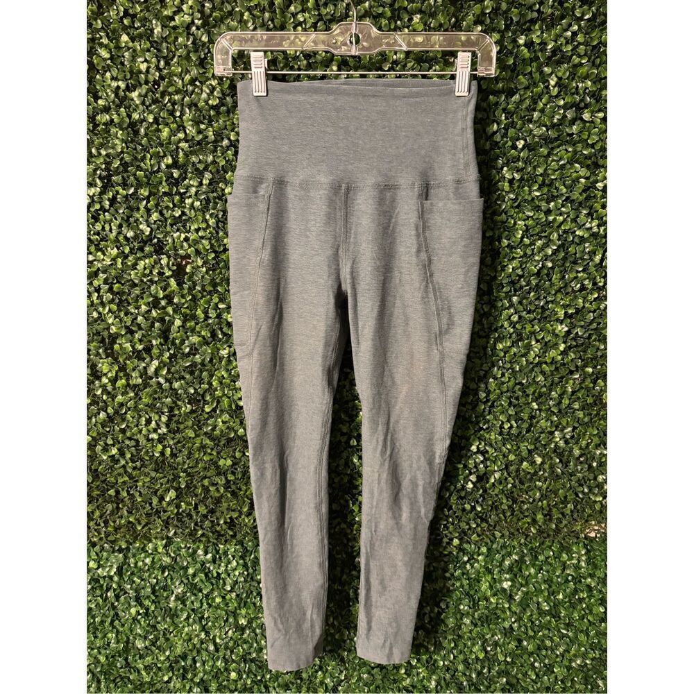 Beyond Yoga High Rise 24 Inch Length Leggings Size Small Blue Green